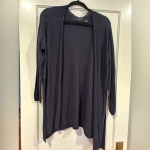 RDI Black Asymmetrical Cardigan